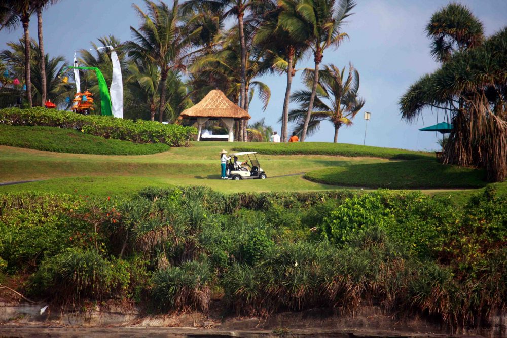 Golf enthusiasts will love the beautiful courses in Nusa Dua. https://www.flickr.com/photos/thirnbeck/8156377732/