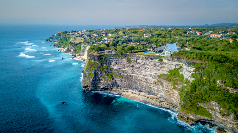 Uluwatu has some of the most dramatic coastlines in Bali