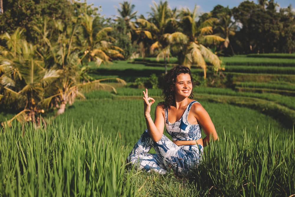 Ubud's scenery is amazing for yoga and meditations