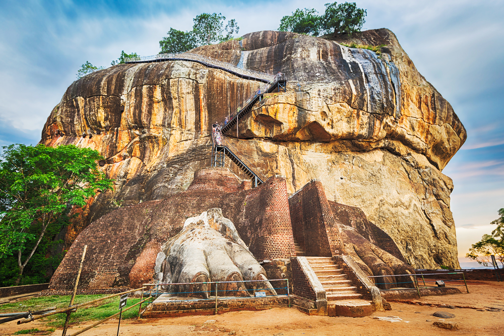 The Sigiriya Lion Rock