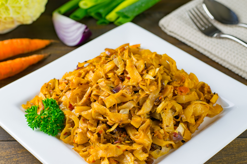 Sri Lankan style kottu roti