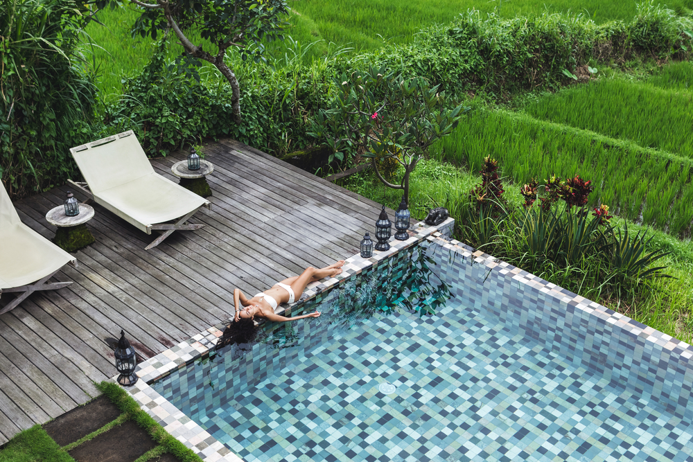 Relax in your own private villa in Ubud.