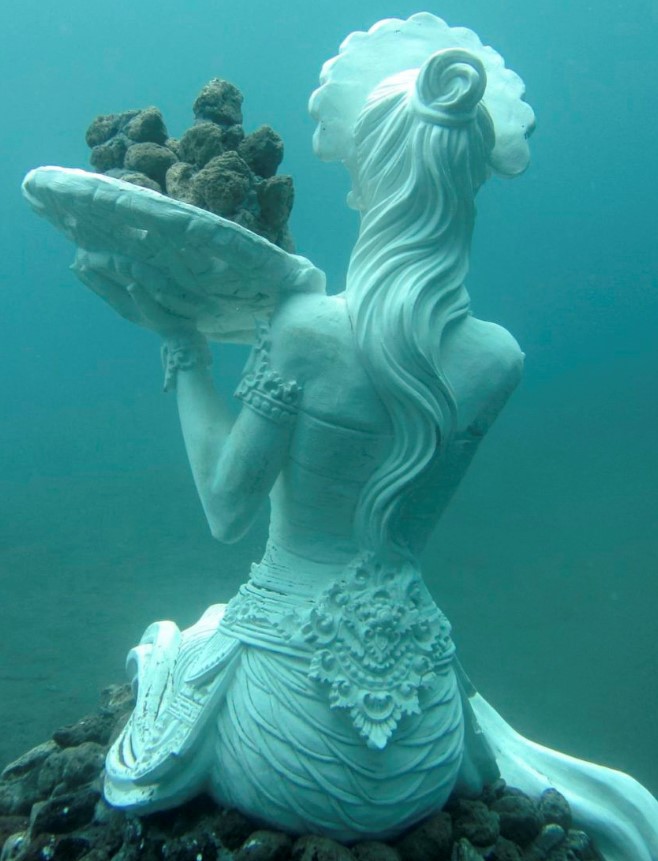 Snorkel close to the mystical underwater sculpture garden at Jemeluk Bay in Amed. 5