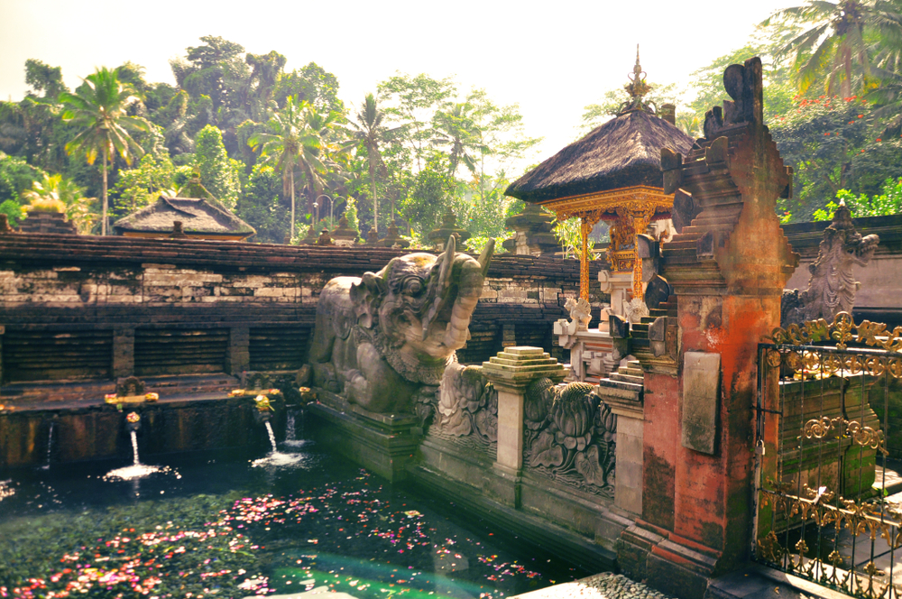 Pura Tirta Empul is one of the most famous water temples in Bali.