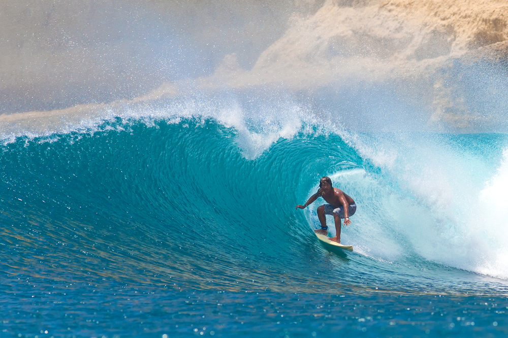 Lombok is home to some of the best surf spots on earth.