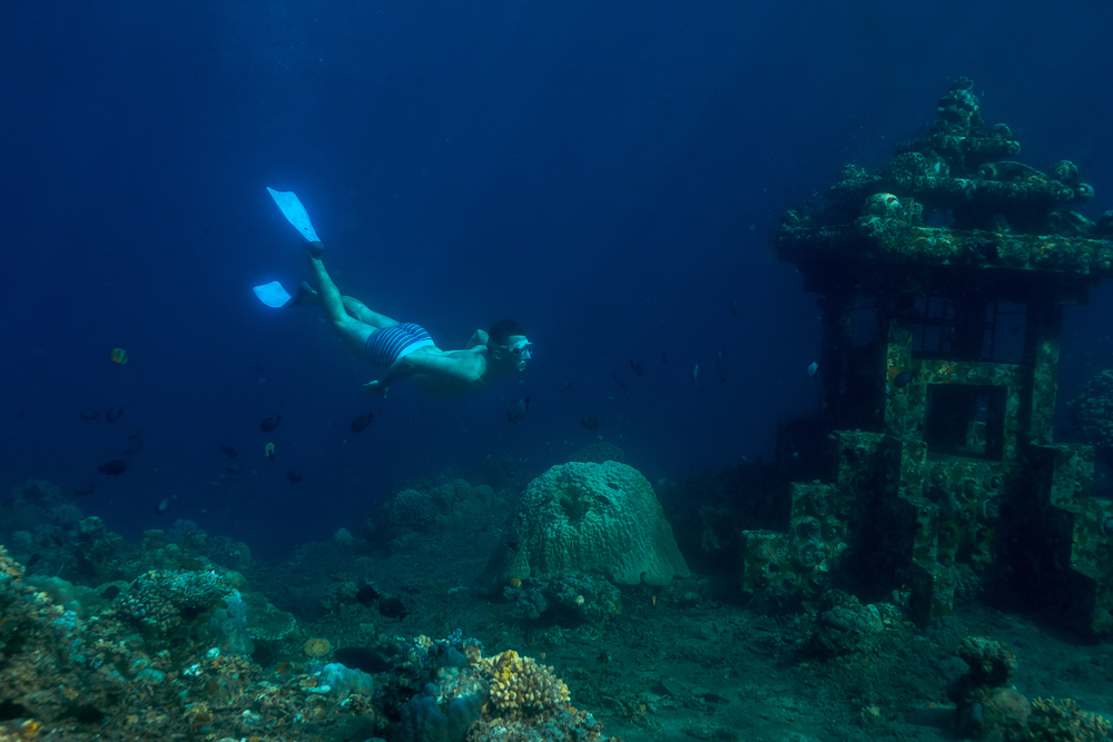 Dive in the magical settings of the underwater Amed