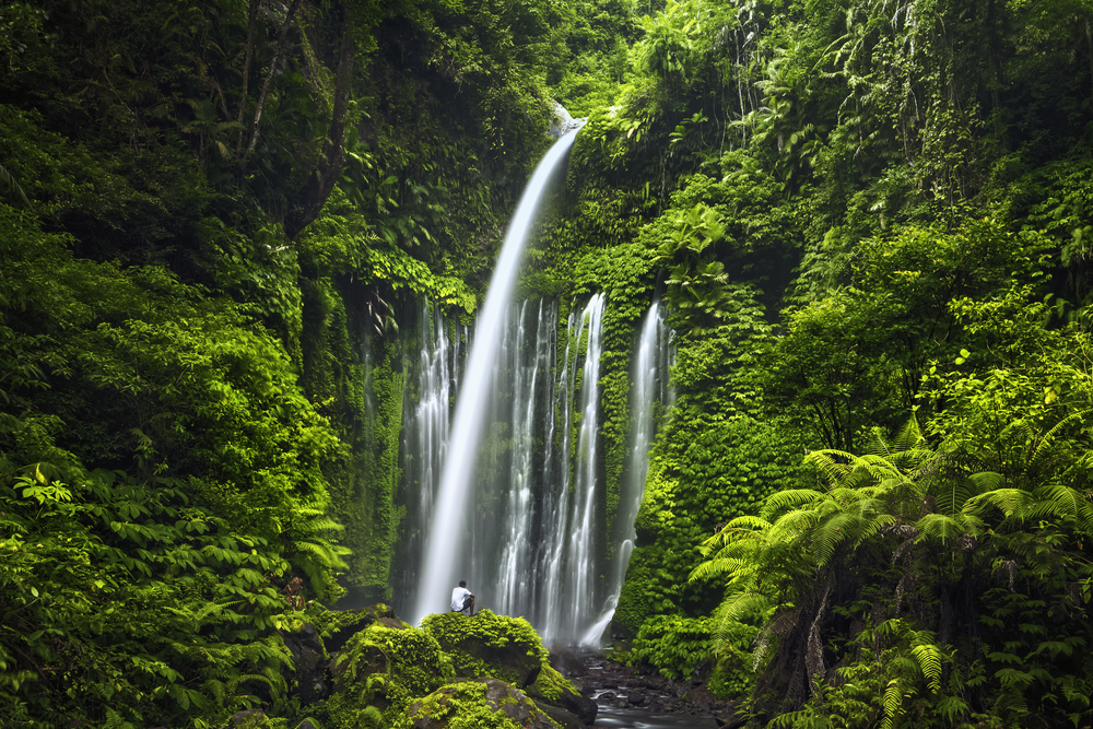 Tiu Kelep waterfall is an unmissable beauty spot in North Lombok.