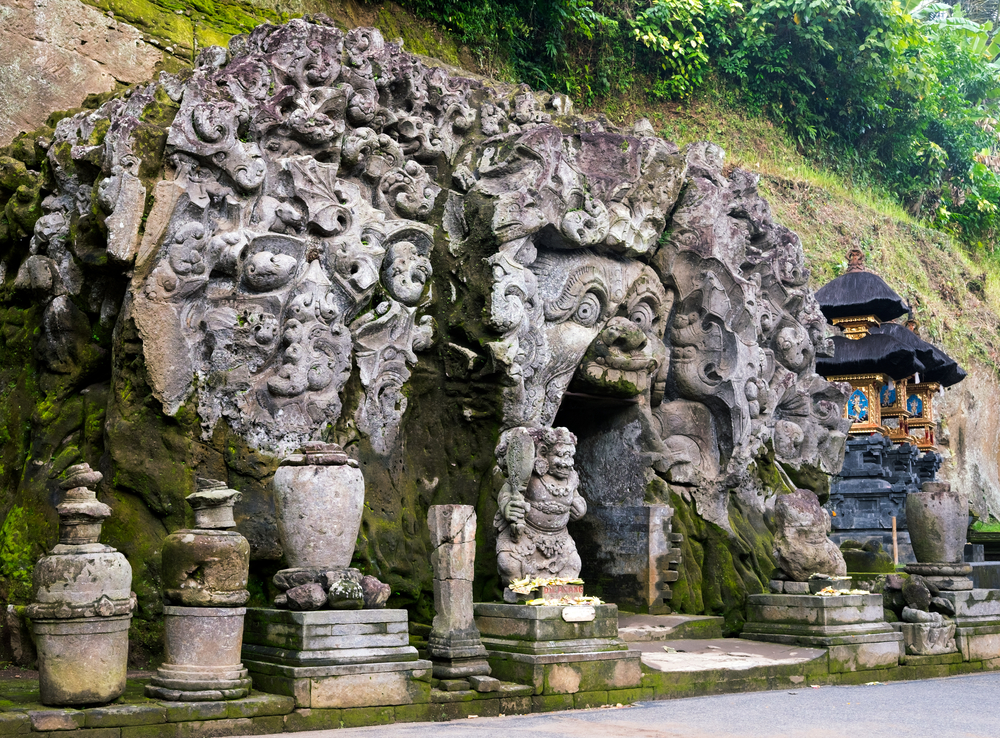 The unique carvings of Goa Gajah are a must-see in Gianyar.