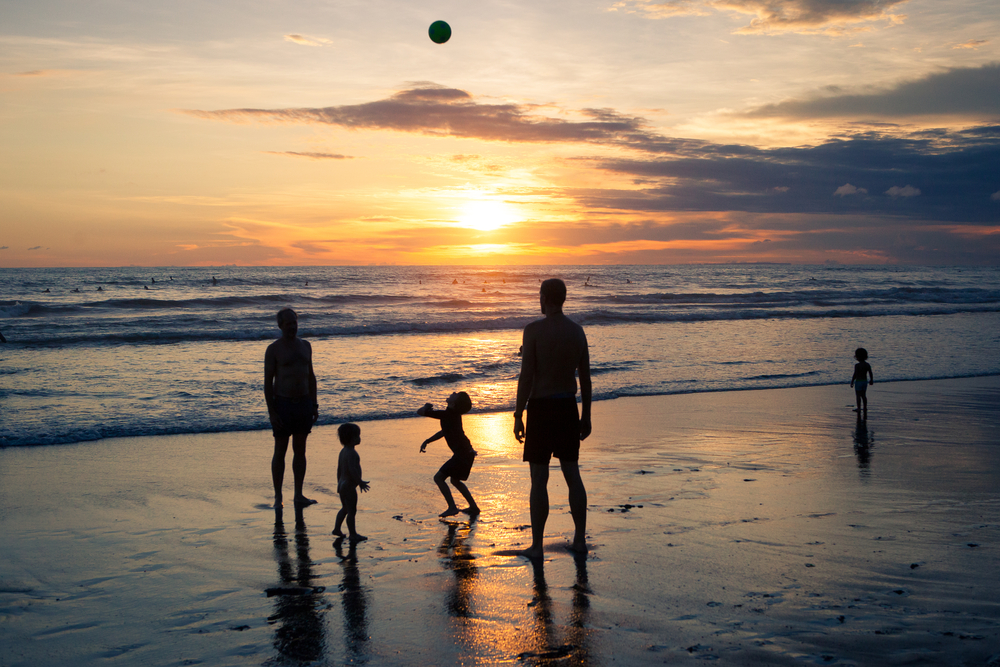 Seminyak is an ideal holiday destination for families.