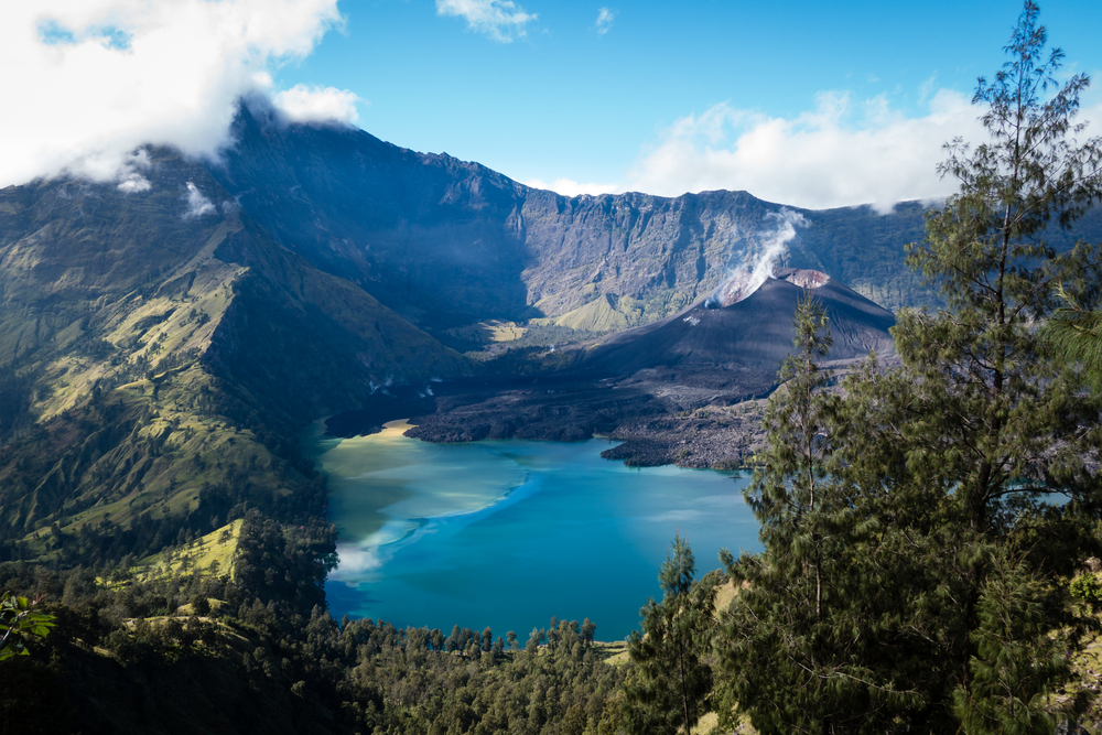 Hike to the summit of Mt. Rinjani for the best views in Lombok.