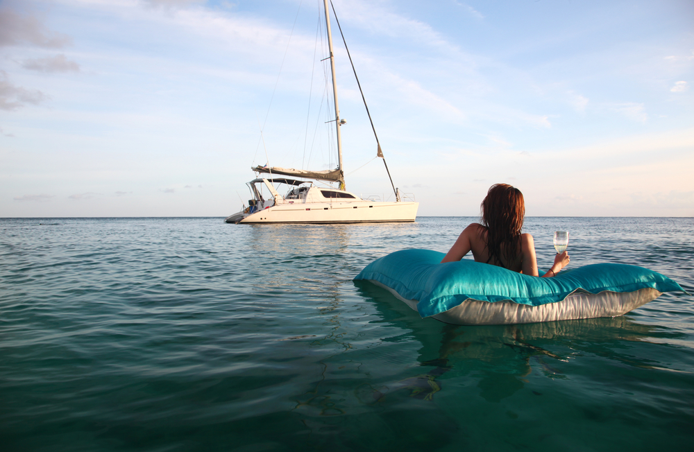 Take a luxury catamaran trip to visit the incredible Nusa Islands.