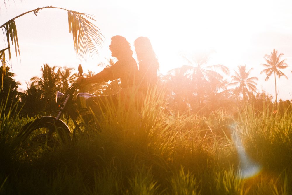 Renting a motorbike is the most cost-effective way to get around Bali. https://unsplash.com/photos/4JXzDxaNTM8