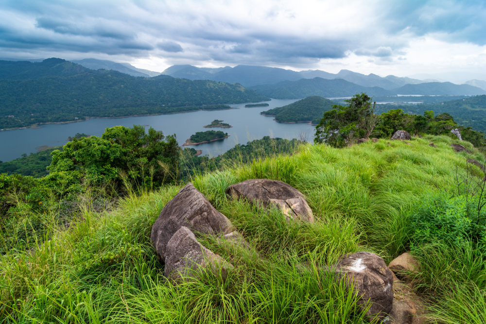Wonderful view from the Knuckles Mountain Range