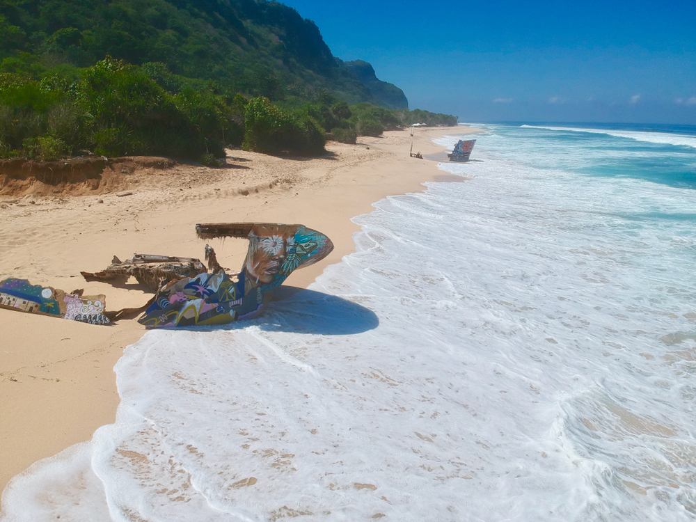 The Nyang Nyang 'hidden beach' is stunning and secluded.