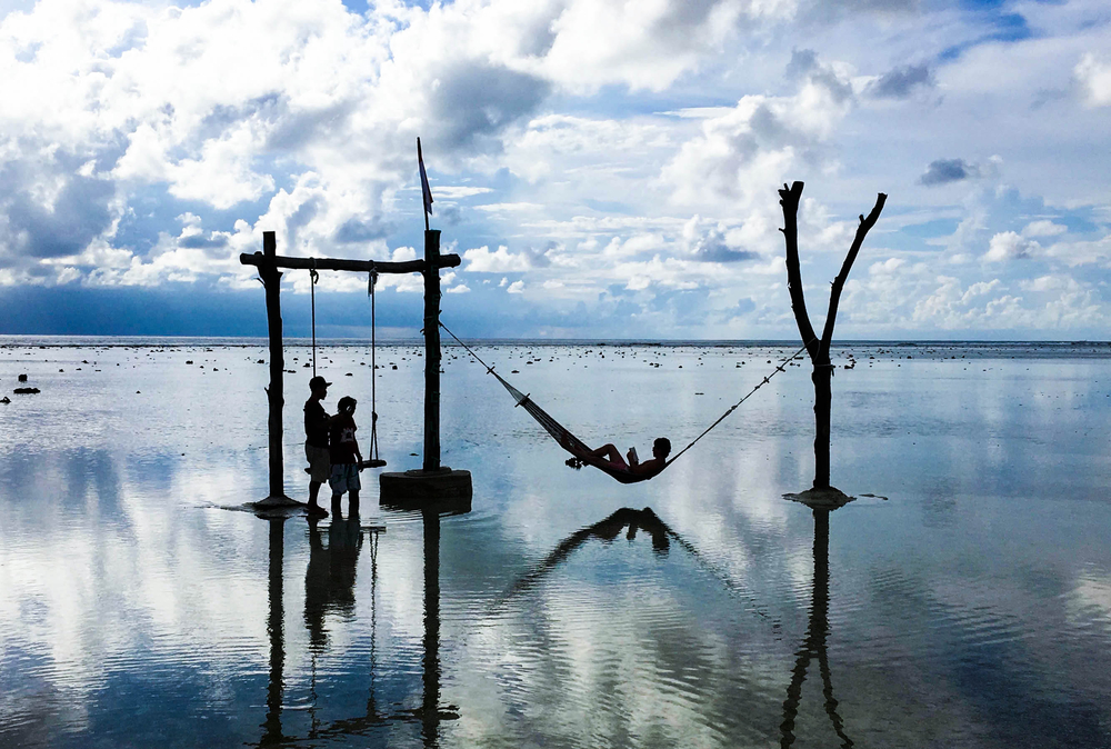 Some of the most romantic sunsets can be seen from Gili Trawangan.