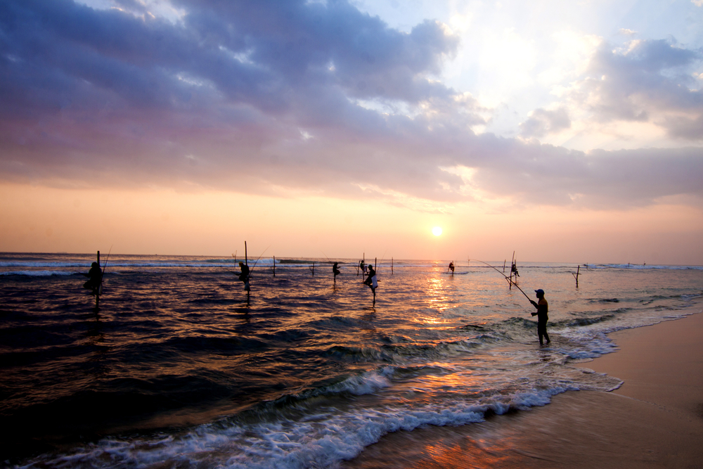 Fishermen in Galle