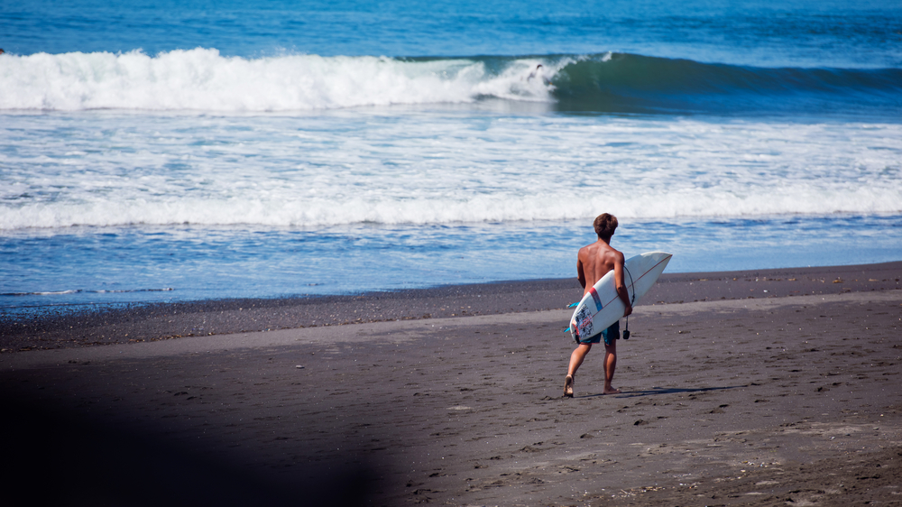 Suluban Beach has one of the best surf breaks in Bali.