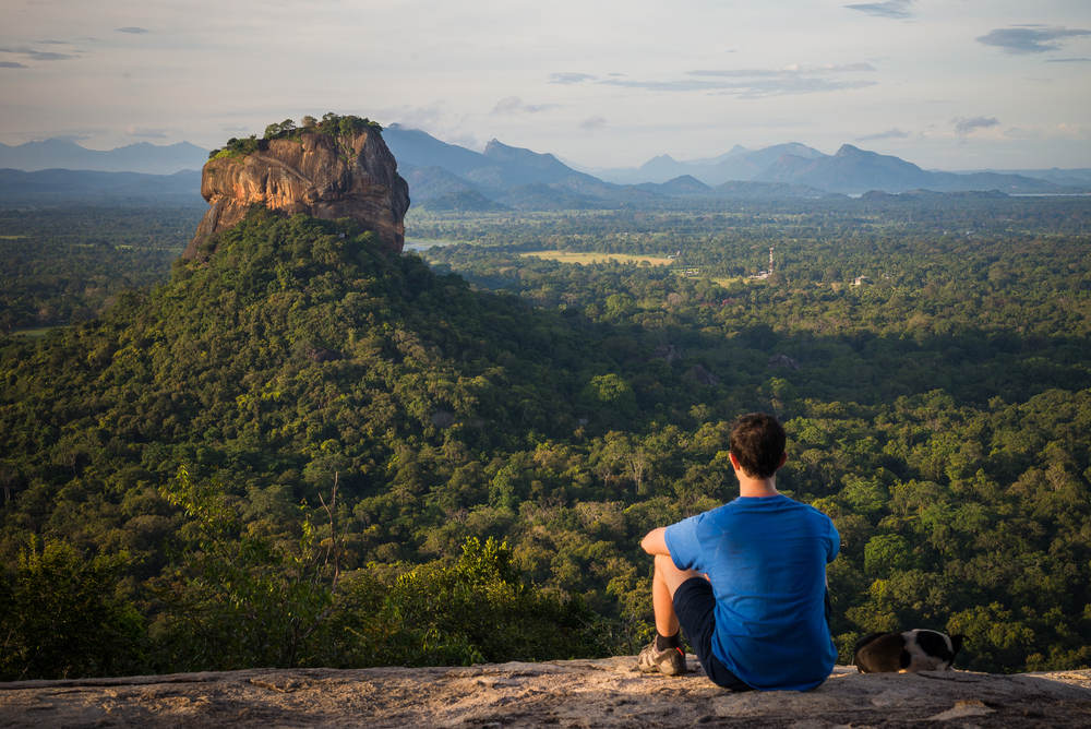 Take in the view from atop Pidurangala Rock!