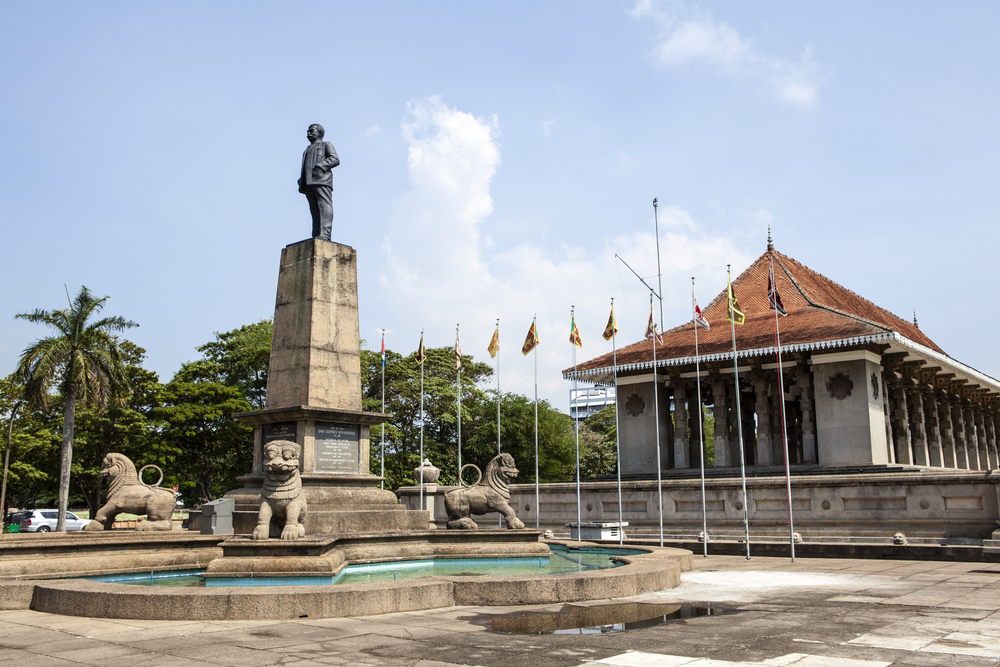 The Independence Memorial Hall is an important landmark in Colombo.