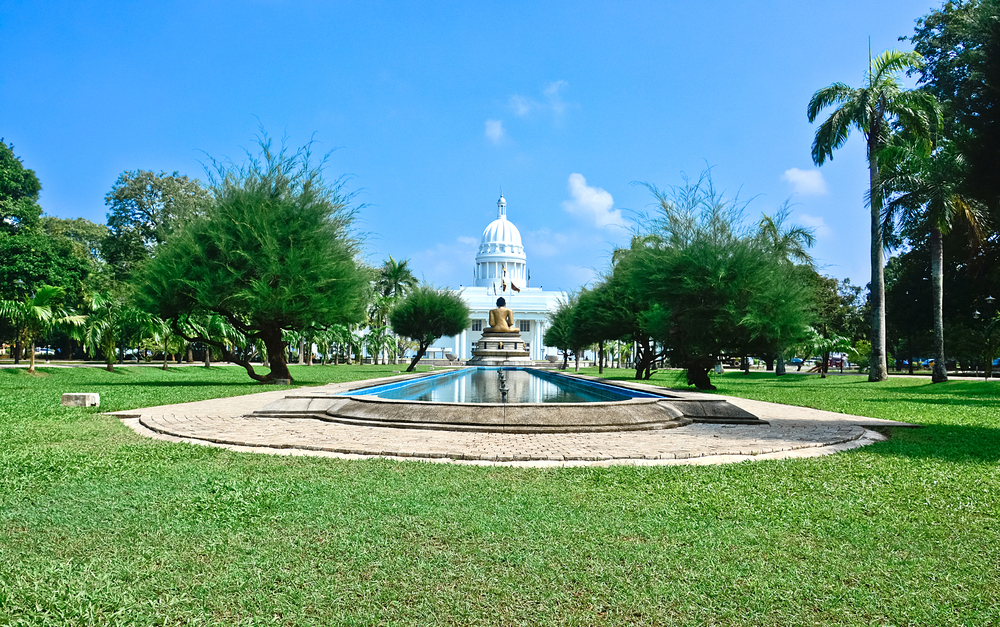 Escape the city with a stroll around Viharamahadevi Park in Colombo.